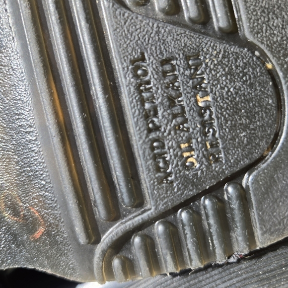 Dr. Martens Flora II Sz US 6 AirWair Heel Smooth Leather Buckle Chelsea Zipper - Picture 13 of 16